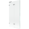 Mexen Lunar L pare-douche à deux volets gauche 90 x 150 cm, transparent, chrome - 897L-090-100-01-00-L