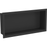 Mexen X-Wall-R étagère encastrée avec collerette 45 x 20 cm, noire - 1970452010