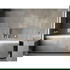 Mexen X-Wall-R étagère encastrée avec rebord 45 x 30 cm, inox - 1910453010