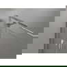 Mexen Mist H T cabine de douche pivotante gauche 90 x 120 cm, transparent, chrome - 8A5T-090-120-01-00-L