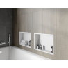 Mexen X-Wall-R étagère encastrée avec collerette 45 x 30 cm, blanche - 1920453010