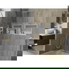 Mexen X-Wall-R étagère encastrée avec rebord 45 x 30 cm, blanche - 1920453010