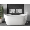 Mexen X-Wall-R étagère encastrée avec collerette 45 x 30 cm, blanche - 1920453010