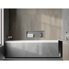 Mexen X-Wall-R étagère encastrée avec collerette 60 x 20 cm, inox - 1910602010