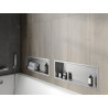 Mexen X-Wall-R étagère encastrée avec collerette 60 x 20 cm, inox - 1910602010