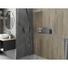 Mexen X-Wall-R étagère encastrée avec collerette 60 x 20 cm, inox - 1910602010