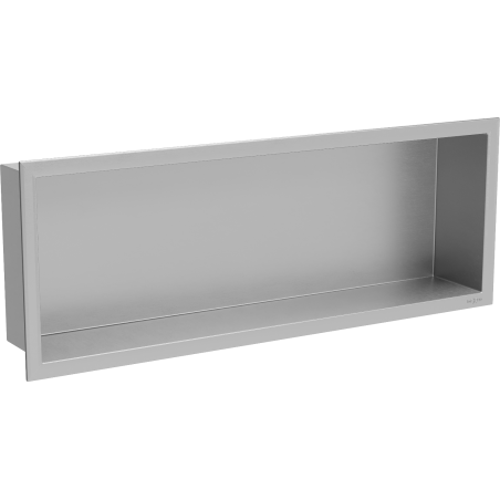 Mexen X-Wall-R étagère encastrée avec collerette 60 x 20 cm, inox - 1910602010