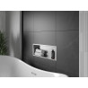 Mexen X-Wall-R étagère encastrée avec collerette 60 x 20 cm, inox - 1910602010