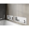 Mexen X-Wall-R étagère murale avec rebord 60 x 20 cm, blanche - 1920602010