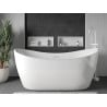Mexen X-Wall-R étagère murale avec rebord 60 x 20 cm, blanche - 1920602010