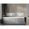 Mexen X-Wall-R étagère encastrée avec collerette 60 x 20 cm, blanche - 1920602010