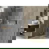 Mexen X-Wall-R étagère encastrée avec rebord 60 x 20 cm, blanche - 1920602010