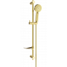 Ensemble de douche pivotant Mexen DF40, doré - 785404582-50