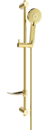 Ensemble de douche pivotant Mexen DF40, doré - 785404582-50