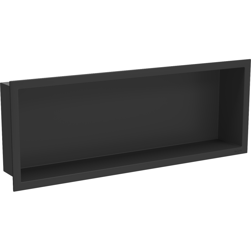 Mexen X-Wall-R étagère encastrée avec rebord 60 x 20 cm, noire - 1970602010