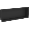Mexen X-Wall-R étagère encastrée avec collerette 60 x 20 cm, noire - 1970602010