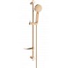 Ensemble de douche glissant Mexen DF40, or rose - 785404582-60