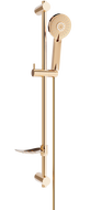 Ensemble de douche glissant Mexen DF40, or rose - 785404582-60