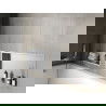 Mexen X-Wall-R étagère encastrée avec rebord 60 x 30 cm, inox - 1910603010
