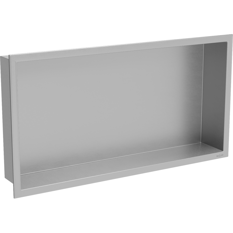 Mexen X-Wall-R étagère encastrée avec collerette 60 x 30 cm, inox - 1910603010