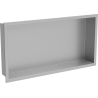 Mexen X-Wall-R étagère encastrée avec collerette 60 x 30 cm, inox - 1910603010