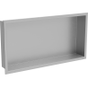 Mexen X-Wall-R étagère encastrée avec rebord 60 x 30 cm, inox - 1910603010