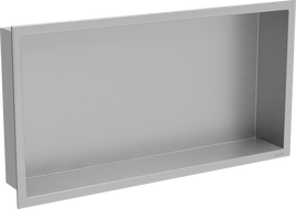 Mexen X-Wall-R étagère encastrée avec rebord 60 x 30 cm, inox - 1910603010