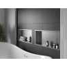 Mexen X-Wall-R étagère encastrée avec collerette 60 x 30 cm, inox - 1910603010