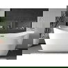 Mexen X-Wall-R étagère encastrée avec rebord 60 x 30 cm, inox - 1910603010