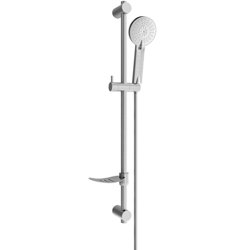 Mexen DF40 ensemble de douche coulissant, gris canon brossé - 785404582-66