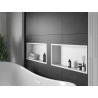 Mexen X-Wall-R étagère encastrable avec rebord 60 x 30 cm, blanche - 1920603010