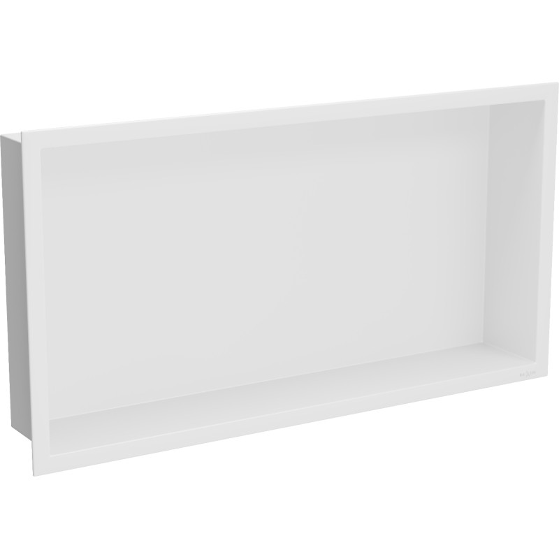 Mexen X-Wall-R étagère encastrable avec collerette 60 x 30 cm, blanche - 1920603010