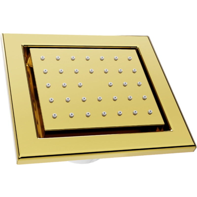 Mexen Cube jet latéral encastré, doré - 79365-50