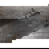 Mexen Lunar-B cabine de douche pivotante gauche 100 x 80 cm, transparent, gris pistolet brossé - 832-100-080-66-00-L
