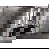 Mexen Lunar-B cabine de douche pivotante droite 85 x 70 cm, transparent, gun gray brossé - 832-085-070-66-00-P