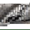 Mexen Lunar-B cabine de douche pivotante droite 85 x 70 cm, transparent, gun gray brossé - 832-085-070-66-00-P