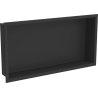 Mexen X-Wall-R étagère encastrée avec rebord 60 x 30 cm, noire - 1970603010