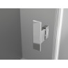 Mexen Mist-H Duo cabine de douche pivotante droite 95 x 120 cm, transparent, chrome - 8A5-095L-120P-01-00
