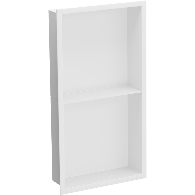 Mexen X-Wall-R étagère niche avec collerette et étagère 60 x 30 cm, blanche - 1920603010S