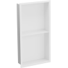 Mexen X-Wall-R étagère encastrée avec rebord et tablette 60 x 30 cm, blanche - 1920603010S
