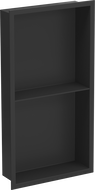 Mexen X-Wall-R étagère encastrée avec rebord et étagère 60 x 30 cm, noire - 1970603010S