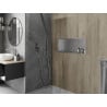 Mexen X-Wall-R étagère encastrée avec rebord 75 x 30 cm, inox - 1910753010