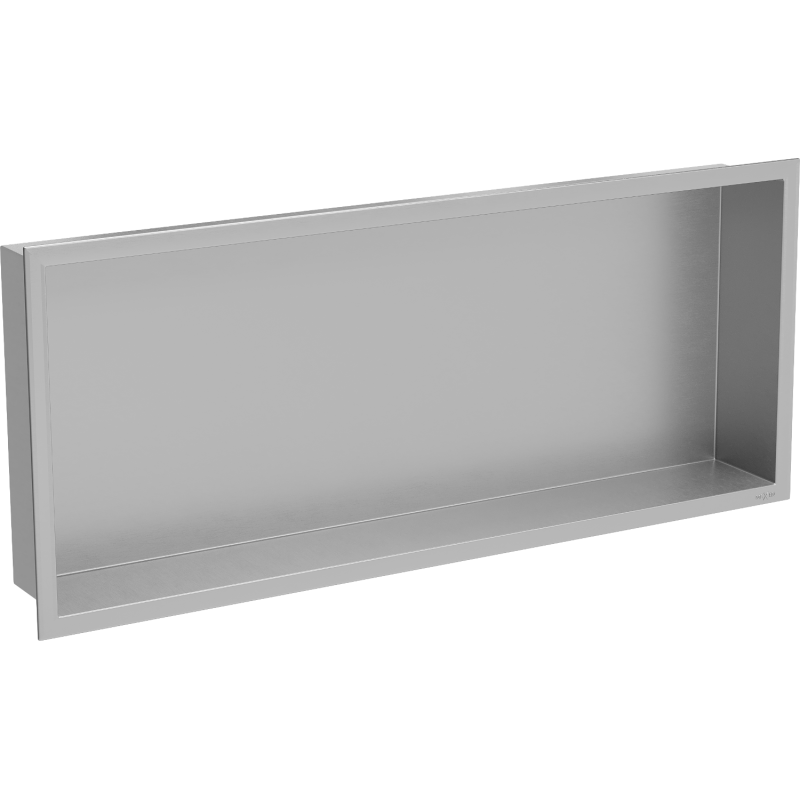 Mexen X-Wall-R étagère encastrée avec rebord 75 x 30 cm, inox - 1910753010