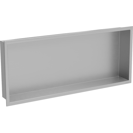 Étagère encastrée Mexen X-Wall-R avec collerette 75 x 30 cm, inox - 1910753010