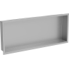 Mexen X-Wall-R étagère encastrée avec collerette 75 x 30 cm, inox - 1910753010