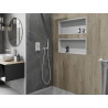 Mexen X-Wall-R étagère encastrée avec collerette 75 x 30 cm, blanche - 1920753010