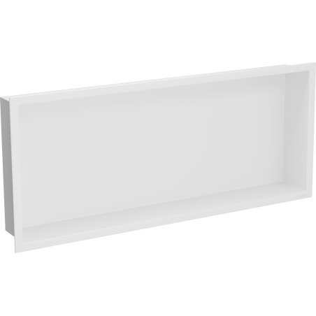 Mexen X-Wall-R étagère encastrée avec collerette 75 x 30 cm, blanche - 1920753010
