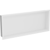 Mexen X-Wall-R étagère encastrée avec rebord 75 x 30 cm, blanche - 1920753010