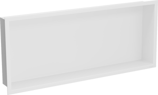 Mexen X-Wall-R étagère encastrée avec rebord 75 x 30 cm, blanche - 1920753010