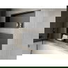 Mexen X-Wall-R étagère avec rebord 75 x 30 cm, noir - 1970753010